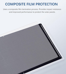 Flexible Solar Panel Kit 200W 12V,2PCS 100W Monocrystalline Module,20A Charge Co