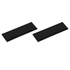 Mini Solar Panel Cell 6V 105mA 0.5775W 120mm x 38mm for DIY Project Pack of 2