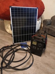 4Patriots Solar Generator 1800w & Solar Panel