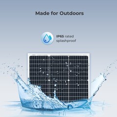 Renogy 50 Watt 12 Volt Monocrystalline Solar Panel for RV, Boat, Pool