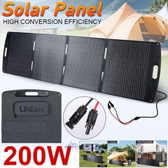 Portable Solar Panel Foldable 200W IP65 Waterproof for RV Camping Home