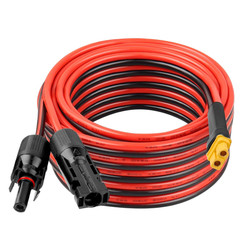 10AWG 25FT XT60 Solar Extension Cable 2 3 6 10 15 20 25 35 40 50 75 100FT XT60 S
