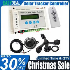 Electronic Single Axis Solar Panel Tracker LCD Controller + Wind Speed Sensor EL