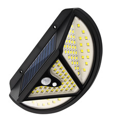 Sturdy Solar Wall Light with Motion Sensor for Outdoor Garden and Yard Use