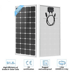 200W Watt Mono Solar Panel 12V charge Off-Grid Battery Power for RV Home Boat
