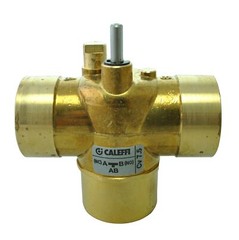 Caleffi Z-one – 1 1/4″ Sweat 3-way Straight Valve Body for Motorized Zone Valves
