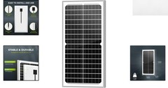 10W Solar Panel – High-Performance Monocrystalline Module for Fences & Gates