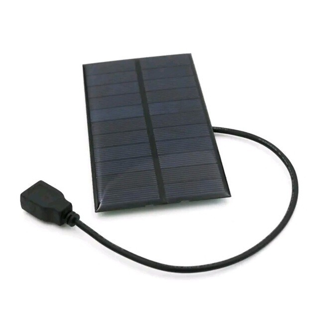 Solar Panel Power Bank 5.5w USB Solar Panel Charger Solar Chargers For Phones