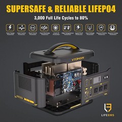 VTOMAN Jump 1800 Portable Power Station 1800W 1548Wh LFP Generator