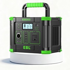 Portable Power Station 300W Solar Generator for Outdoors Camping Home Blackout