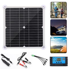 200W Solar Panel Kit 12V 100A battery Charger Controller Caravan Boat Outdoor