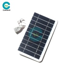 Solar Panel Output USB Outdoor Portable Solar System 5V 2W Mobile Phone Charger