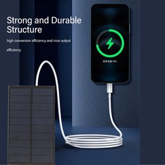 Mini Solar Panel Charger High Efficiency For Camping Travel Outdoor DHUT