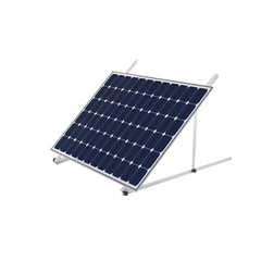 45″ Adjustable Solar Panel Brackets Tilt Mount Frame Rack 0-90° for Boat RV Roof
