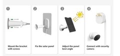 Solar Panel charger Google nest camera – EASY Setup – GOOGLE NEST Camera charger