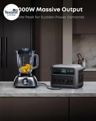 SOLIX C1000 Gen 2 Portable Power Station, 2,000W (Peak 3,000W) Solar Generator,