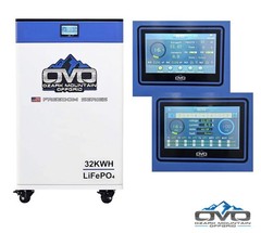 50KW Complete Offgrid Solar Kit + 3x 15K Sol-Ark Inverter + 32kWh OMO 48V Freedo