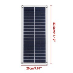 Solar Panel Kit,12 Volt Trickle Charger Battery Charger Maintenance Boat RV Car