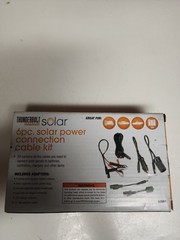 Thunderbolt Magnum Solar 6pc. Solar Panel Power Connection Kit 12 Volt.