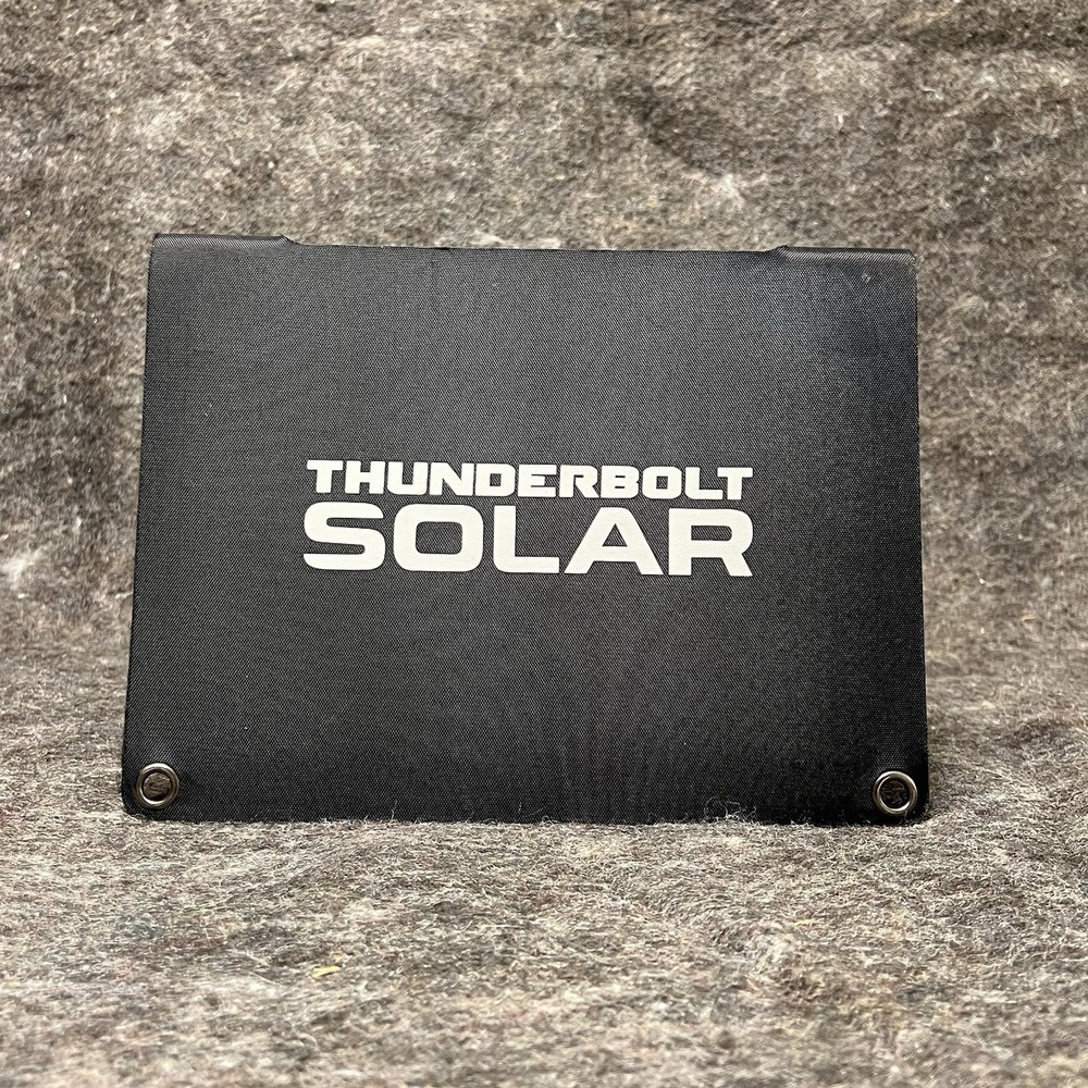 Thunderbolt Solar 18W Foldable Solar Panel Charger USB Portable Camping