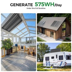 100W 200W 300W 400W 500W 1000W Bifacial Solar Panel 12V 18BB Mono Home RV Power