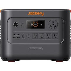Jackery Explorer 3000 v2 Power Station 3072Wh Capacity and 3600W output LiFePO4