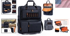 SolarSaga 100W 200W Travel Case – Multi-Pocket Bag