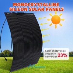 400W Watts Solar Panel Kit 30A-100A Battery Charger w/ Controller Caravan Boat