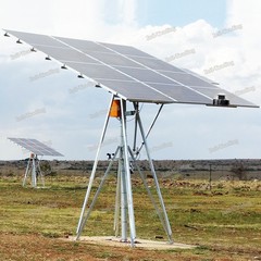 Complete Dual Axis Solar Tracker -Solar Panel Tracking System Sunlight Track Kit