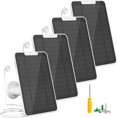 Premium Solar Panel for Google Nest Camera, 5W Camera Solar Panel Power for Goog