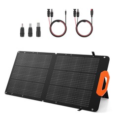 Used GRECELL 100W Foldable Solar Panel For RV Camping Power Station
