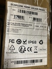 EcoFlow Portable Solar Panel 400W IP68-Waterproof, Camping or RV Compact Travel