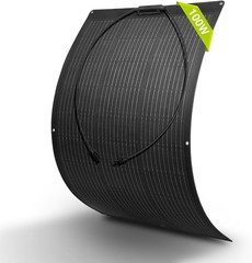 100W Flexible Solar Panel Portable Bendable 12 Volts 10BB Mono Cell Uneven