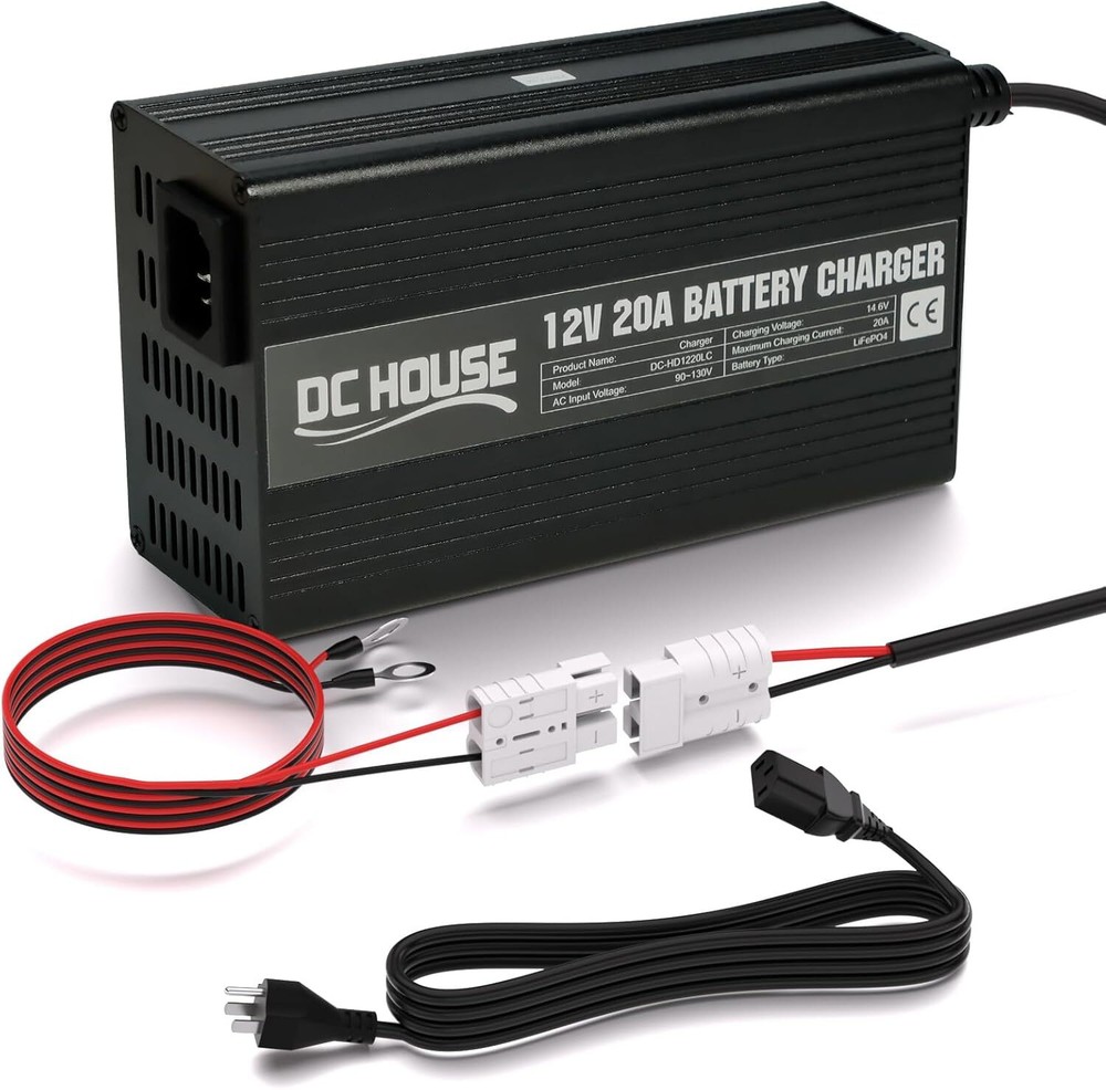 12V 20A Lithium Battery Smart Charger