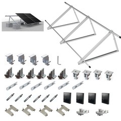 CMYYANGLIN Solar Panel Mounting Brackets Kit System Adjustable 30º~45º Aluminu