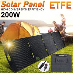 Solar Panel 400W 200W 100W Portable Solar Charger Foldable for RV Camping Home