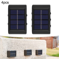 Waterproof Solar Wall Light for Outdoor Decoration and Easy Installation