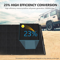 XINPUGUANG Flexible Solar Panel 200 Watts Monocrystalline Fiberglass Solar Modul