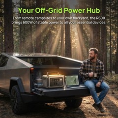 High-PowerR600Portable Power Station / CarUPS / 600W Energy Storage Power Supply