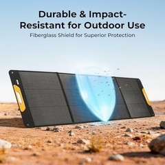 BougeRV Portable Solar Panel—Fibreglass Charger—Up to 25%—200W—200W