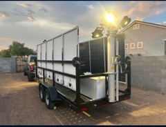 2018 DC Solar 20 Hybrid Light Tower With Generator