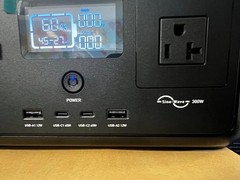 Energizer Solar Peak 300 Portable Power Station, 204.8Wh LiFePO4 Battery, Solar