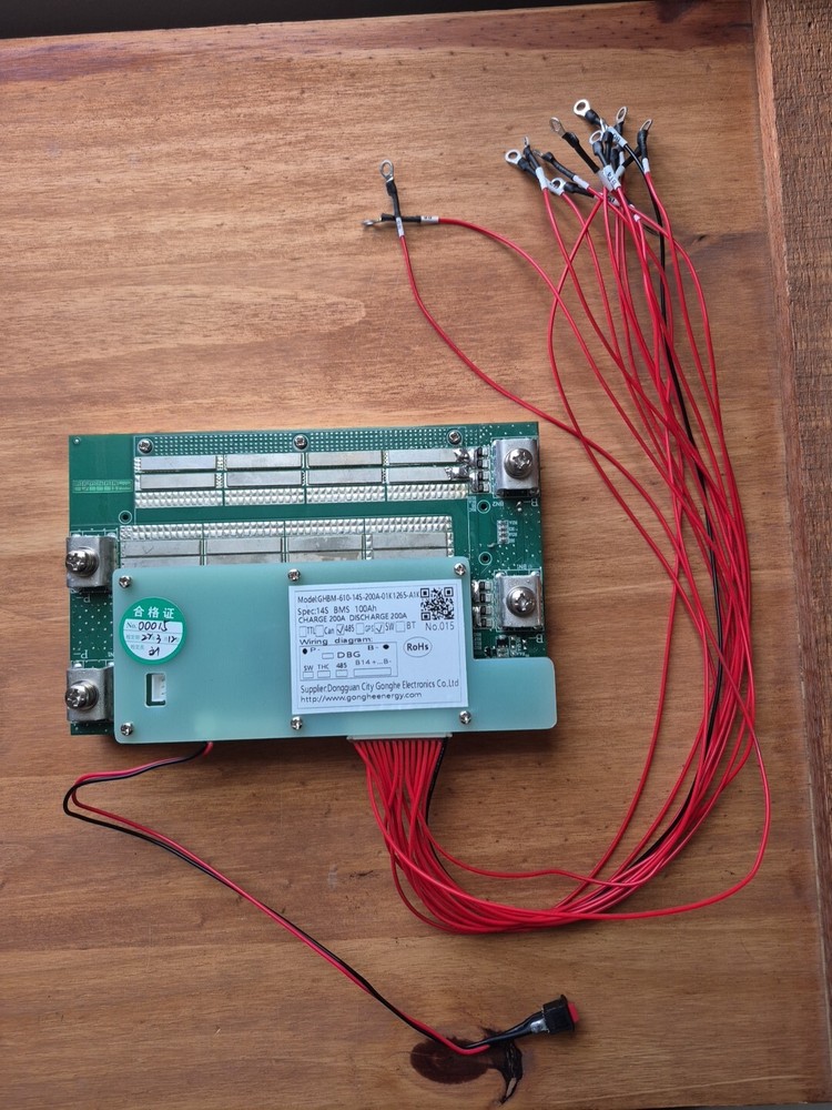 100 Ah 200A charge/discharge BMS 14S