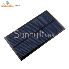 6V 1W Solar Panel Module DIY For Light Battery Cell Phone Toys Chargers New