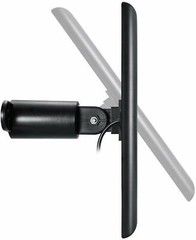 Wasserstein Solar Panel with 13.1ft/4m Cable Compatible with Eufy Cam 2C – Black