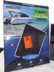 Competition Solar 7-Watt Amorphous Solar 12volt Power Battery Charger new 41007