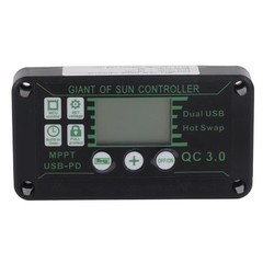 30A MPPT Solar Controller and Solar Panel Kit, 12V 24V 50W Waterproof Solar P…