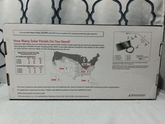 Mighty Mule FM123 10 Watt Solar Powered Battery Charger In Box NEW
