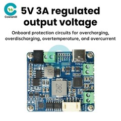 6-24V Solar Panel Power Management Module 5V 3A Supports MPPT, PD QC FCP SFCP
