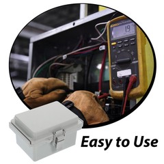 1PC Solar Cable Entry Box Solar Cable Entry Case Photovoltaic Power Junction Box